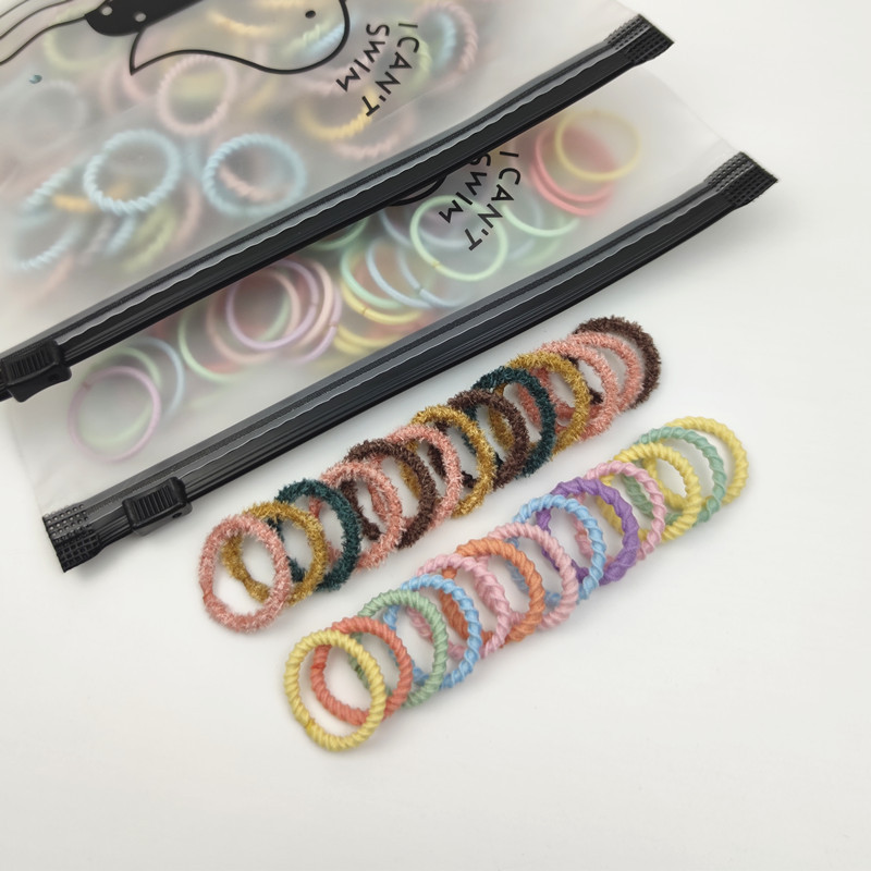 Children's harmless small hair rope