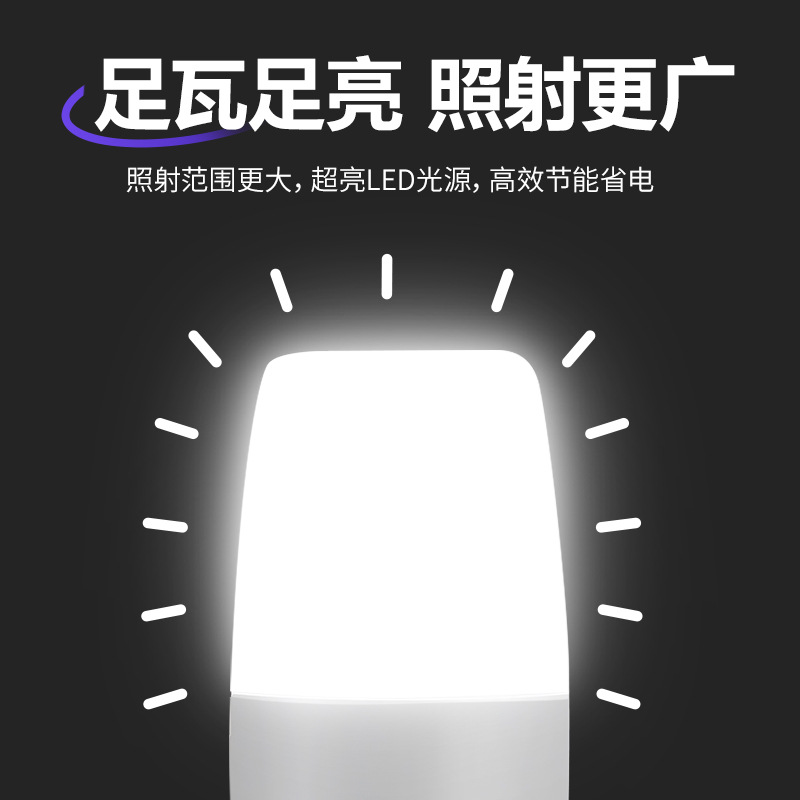 Fábrica directa de lámparas de luz alta LED, lámparas de luz blanca domésticas super brillantes, ahorro de energía al por mayor, lámparas de iluminación doméstica