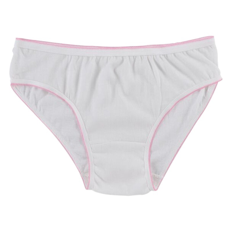 Disposable Underwear for Women, Individually Packaged, Postpartum Maternity Travel No-Wash Pure Cotton Underwear, Universal for Men, Beauty Salon Use