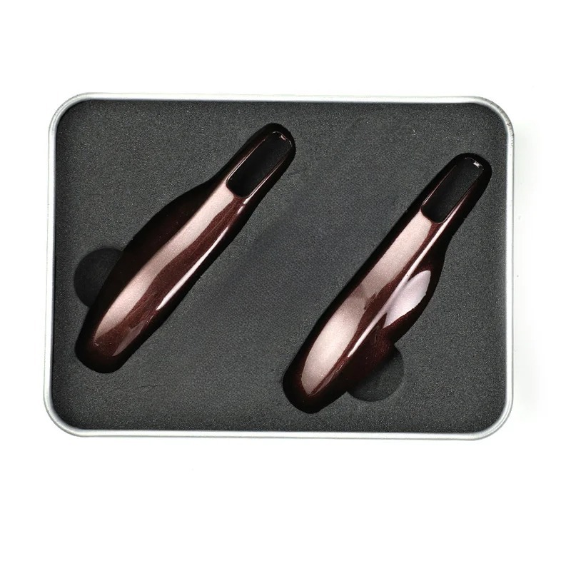 구식 키 쉘(2개 세트) 브라운