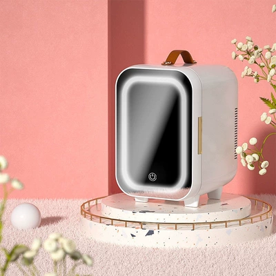 Soyuducular — for Car, Home, Dormitory - led-beauty-small-refrigerator-beauty-mirror-multi-grid-partition