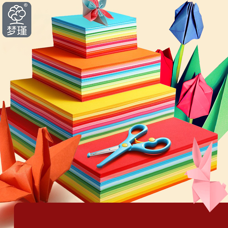 100 hojas de papel de color mixto rojo rosa 80g g papel de color amarillo multifunción papel de impresión y copia a4 papel rojo azul