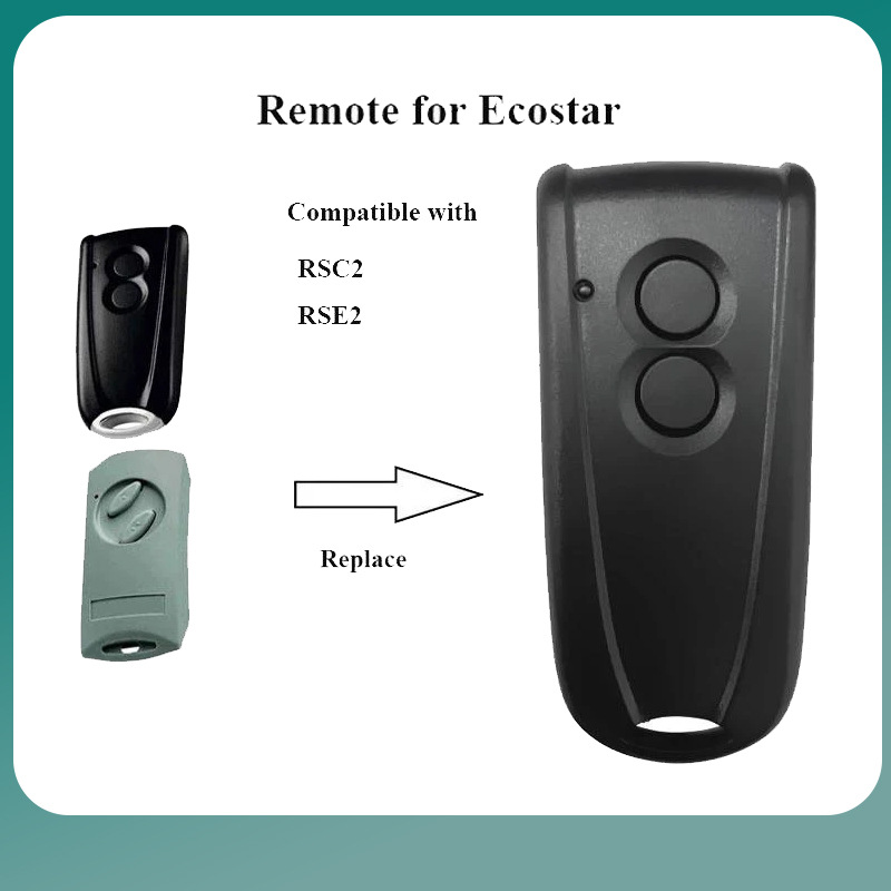 HOMAN ECOSTAR RSE2 RSC2 433MHZ Remote Roll-in Control remoto de puerta de garaje