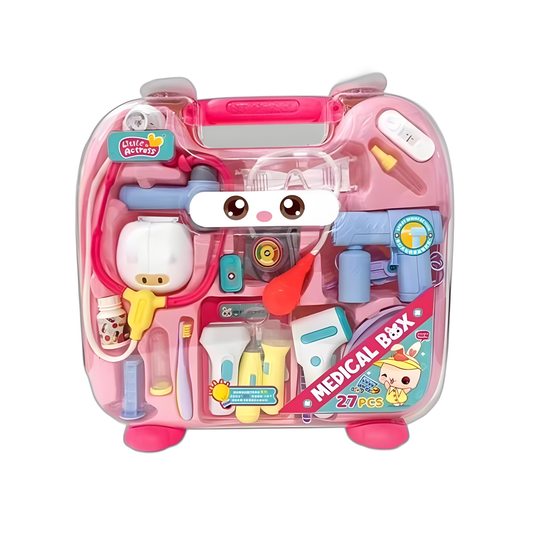 Sam Little Actor Doctor Suitcase Medical suit Cosplay Play Girl Children's Toy Gift
