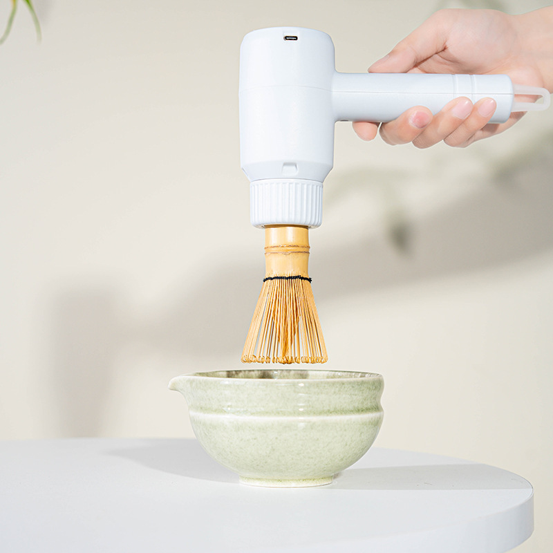 電動抹茶ブラシ電動挟み茶こし装置単段調節百本立百二十本八十本アマゾン|undefined