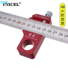 Woodworking Angle Ruler Metal Steel Ruler 45 90 Degrees跨境
