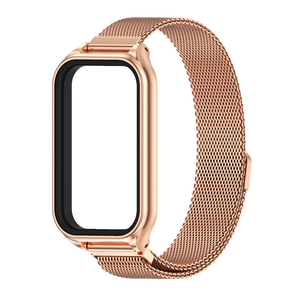 Уместен Redmi 3 Redmi браслет 2 ремень Xiaomi Mi Band 8 9 Active Milan Sanzhu нержавеющая сталь настенная бот
