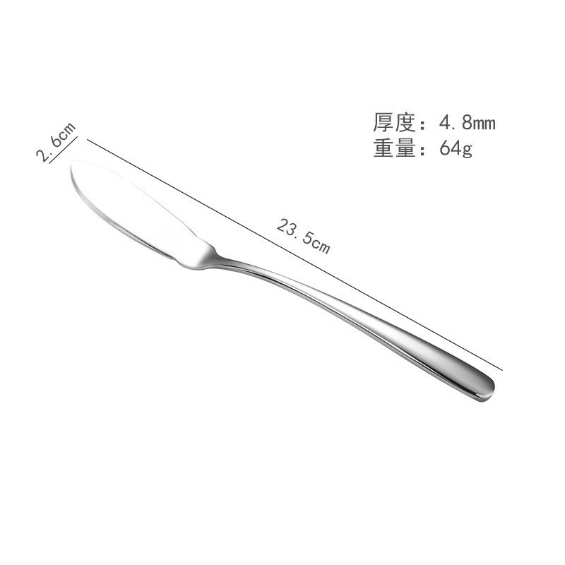 304エレガントステンレス食器厚手洋食ステーキナイフとフォークセットホテル食器ステンレスナイフとフォーク|undefined