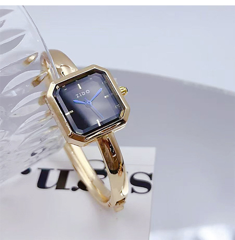 Women's Exquisite Small Square Quartz Watch Elegant Versatile_voghion.com