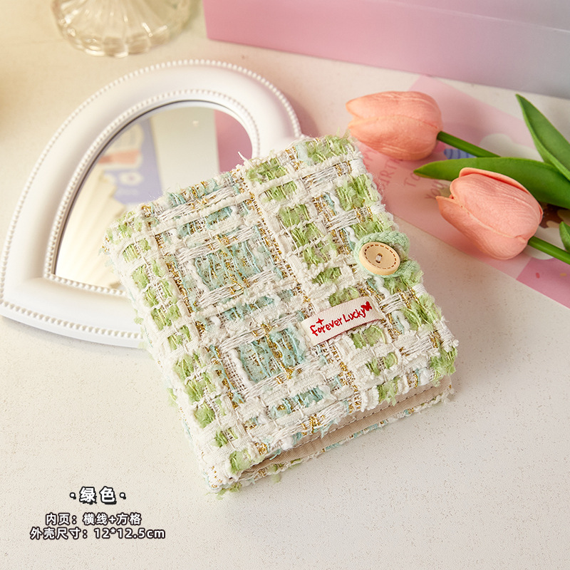 Xiaoxiangfeng mini libro de páginas de las niñas de alto valor de la cara cuentas de mano para llevar con los estudiantes cuaderno de notas grueso