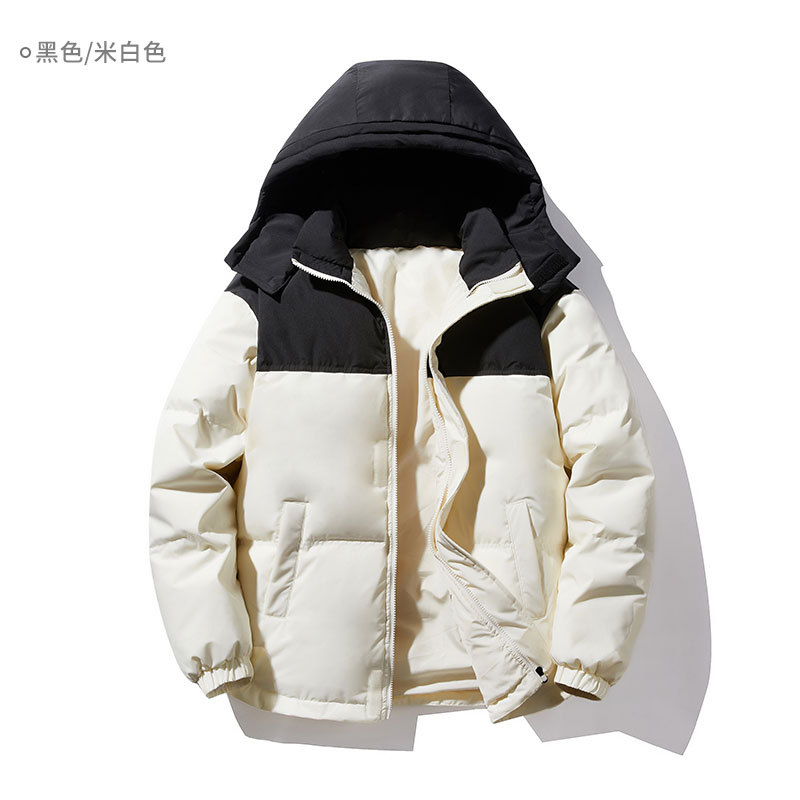 2025 chaqueta de invierno de hombre chaqueta corta de moda coreana de invierno de invierno ropa de moda suelta