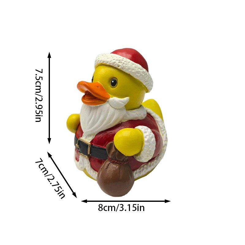 Nuevo producto transfronterizo, Pato Vegetal de Diseño Peculiar, Artesanía de Resina de Pato Vegetariano