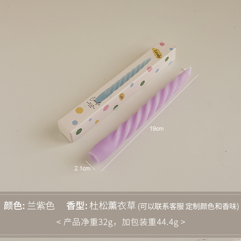 Espiral de cera de incienso nicho de alto nivel de alta calidad regalo de mano regalo transfronterizo cera larga adornos de perfume hechos a mano