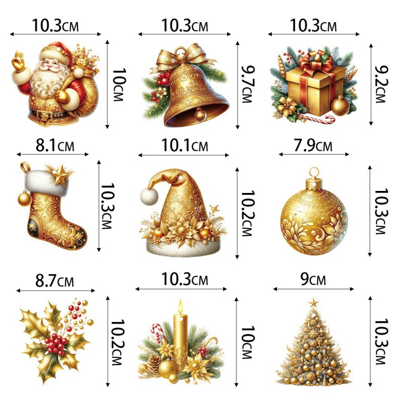 Nueva etiqueta de decoración de fiesta de Navidad de Amazon, colgante de decoración de árbol de Navidad, colgante de regalo de año nuevo