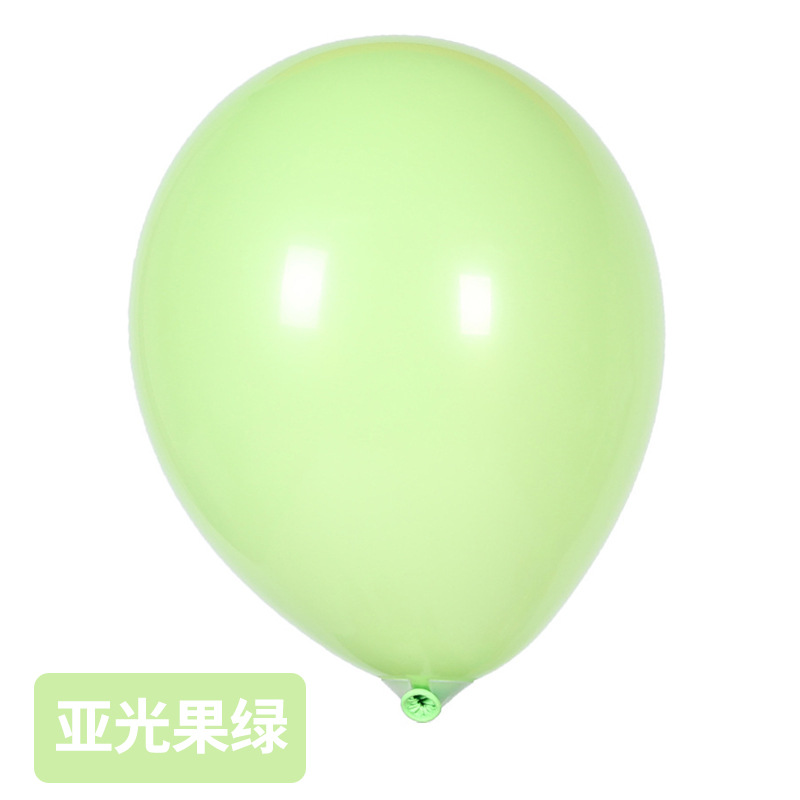 12 pulgadas de fruta mate verde solo