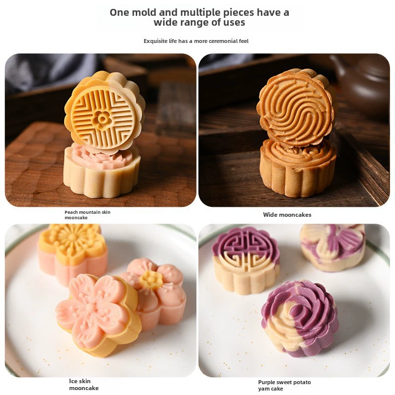 Новый molde для Mooncake Ионы Mid‑Autumn Festival форма для изготовления модели печать ледяной кожи бобы мунг пастер
