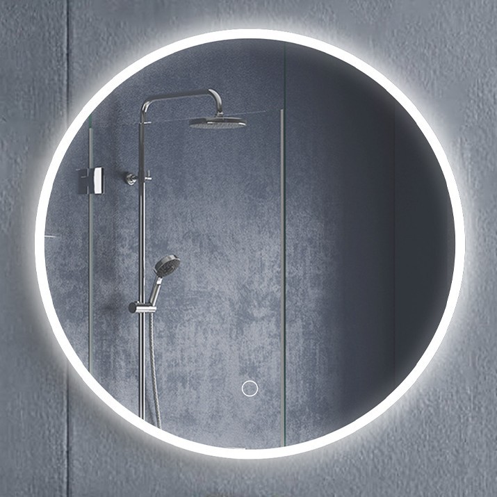 Hotel Custom-Made Smart Bathroom Mirror Led Lighted Mirror with Lights, Wall-Mounted Anti-Fog Bathroom Vanity Mirror, Export Wholesale