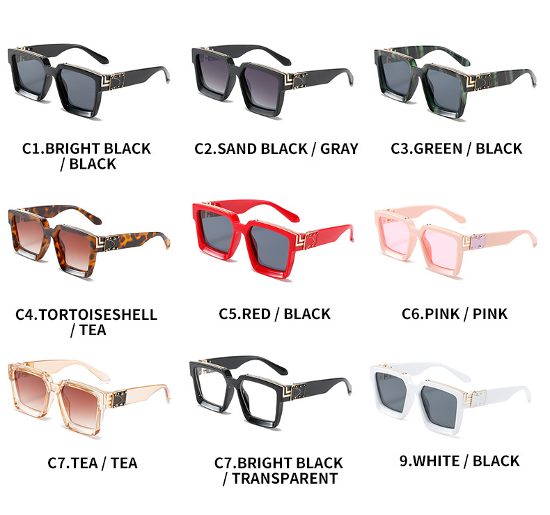 Internet Celebrity Style Men's Sunglasses_voghion.com