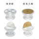 Transparent Mobile Phone Support Height Airbag Transparent Bracket Folding Groove Lazy Stand Transparent Material Mobile Phone Flat Air