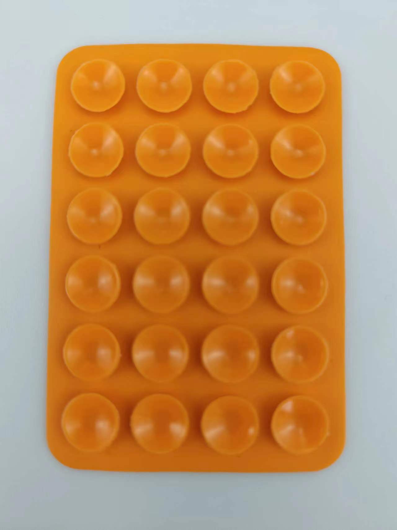 Suministro directo de fábrica de ventosa de silicona ventosa de teléfono móvil ventosa cuadrada ventosa de 24 granos ventosa de soporte para teléfono móvil ventosa de silicona de doble cara