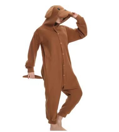 Elfo de mascotas Bao Ke Meng Yibei Azul Elfo de Dibujos Animados de una sola pieza de dibujos animados pijamas estudiante co hombres y mujeres ropa de rendimiento transfronterizo