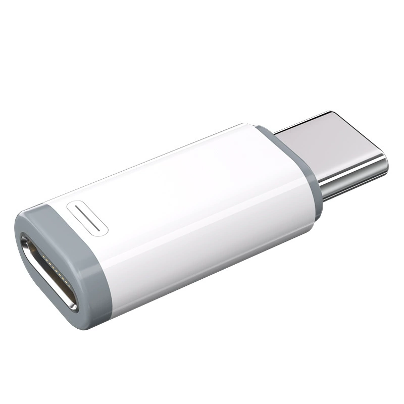 Адаптер Lightning→USB‑C серии FA/FD, интерфейс L↔C, до 27 Вт быстрой зарядки, 480 Мбит/с