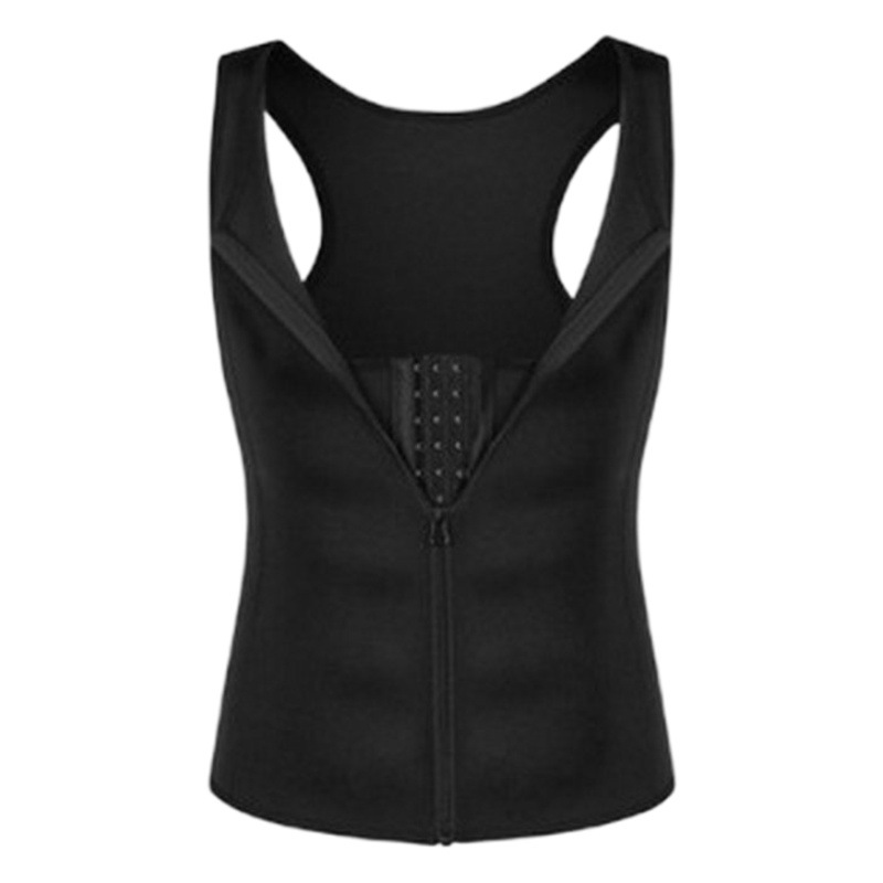 European and American New Men's Sauna Clothing, Tummy Control Vest, Sports Vest, Cross-Border Corset, Neoprene Bodysuit Plastic