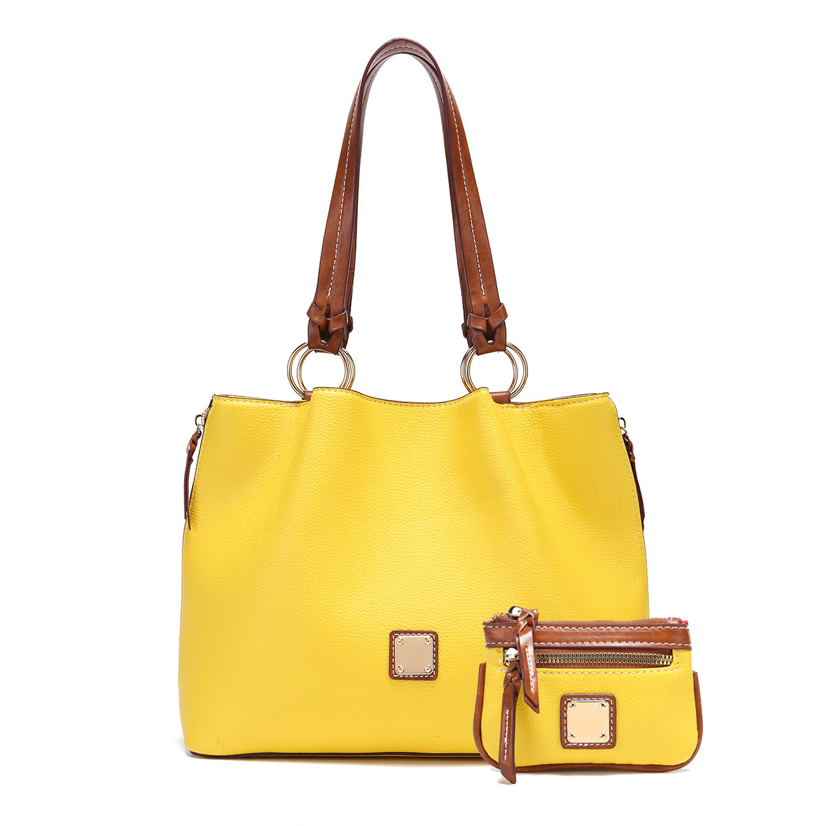 Retro Pebble Lychee Particle Texture Single Shoulder Mother-in-law Women's Bag Large Capacity_voghion.com