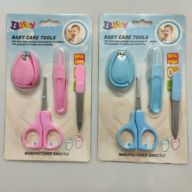 Новый детский Жук 338 Файл из четырех частей цветная коробка упаковка Детские кусачки для ногтей нож может быть напечатан логотип