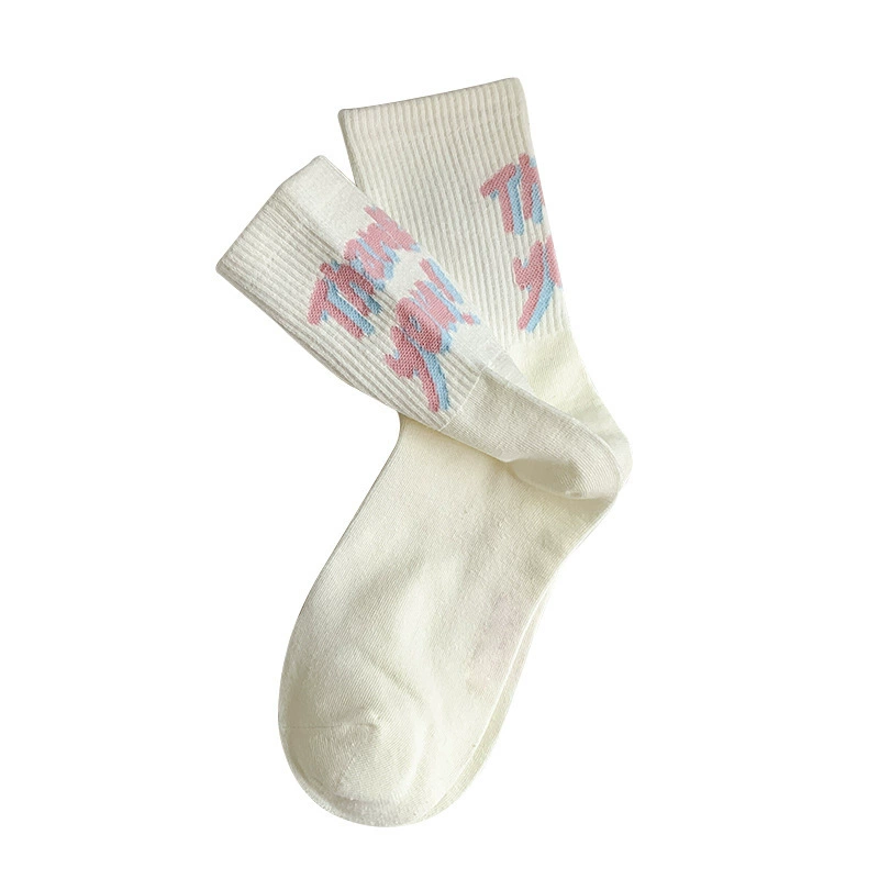 Летние модные трендовые гольфы для учащихся, середина голени