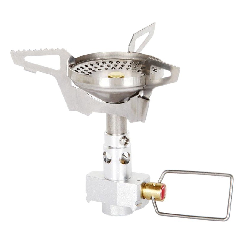 Card-Type Large Stove, Outdoor Windproof Camping Gear, Detachable Stove Burner, Portable Outdoor High-Power Stove