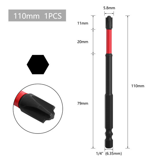 Electrician's special 11-character batch head imported 5A black non-slip strong magnetic manual screwdriver yueqing levi