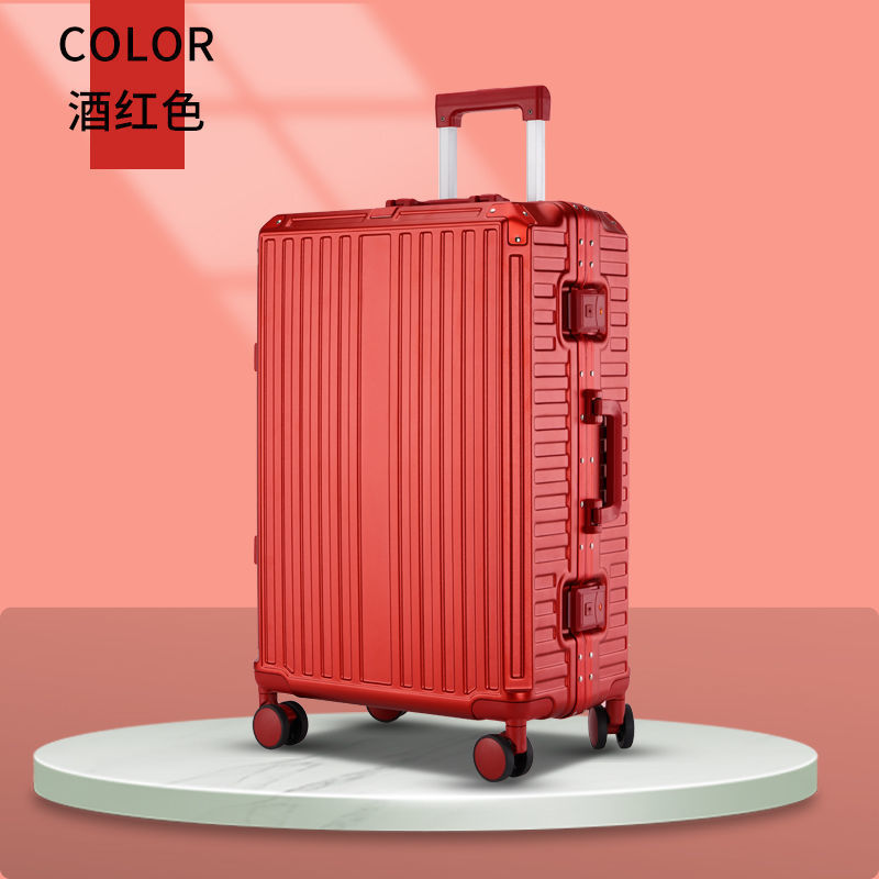 Nuevo equipaje universal rueda equipaje caso 20 pulgadas Funda de cuero 24 estudiante masculino caso de cuero