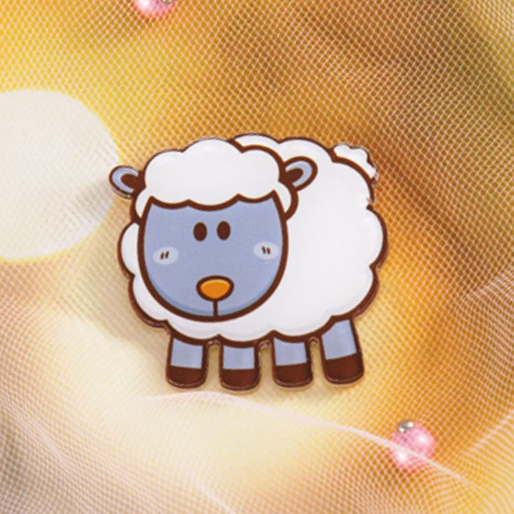 クリエイティブソフト萌えアクリル漫画バッジかわいい小動物ブローチかばんアクセサリーストラップピンパッチカスタム|undefined