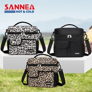 Cross-Border Hot Lunch Bag, Adjustable Shoulder Strap Lunch Bag, Food Handbag, Insulated Lunch Bag, Ice Bag in Stock