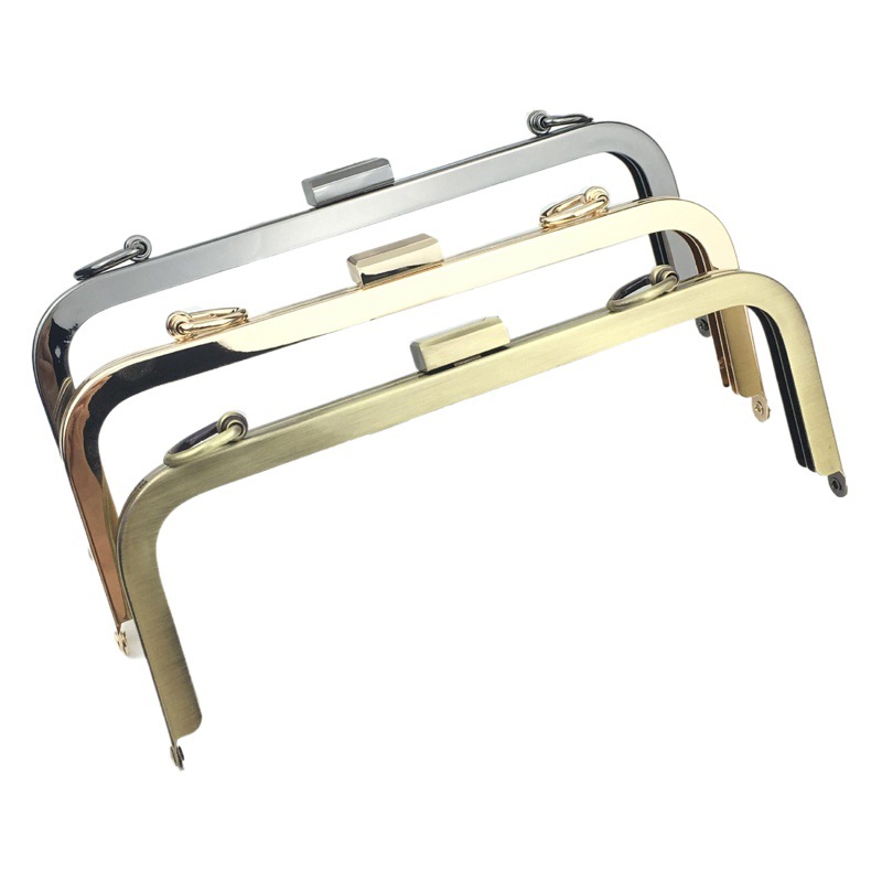 [agujero de tornillo] 20,5 * 8cm de superficie lisa cuadrada sin agujero de oro   Cuatro colores opcionales para agujeros de presión manual