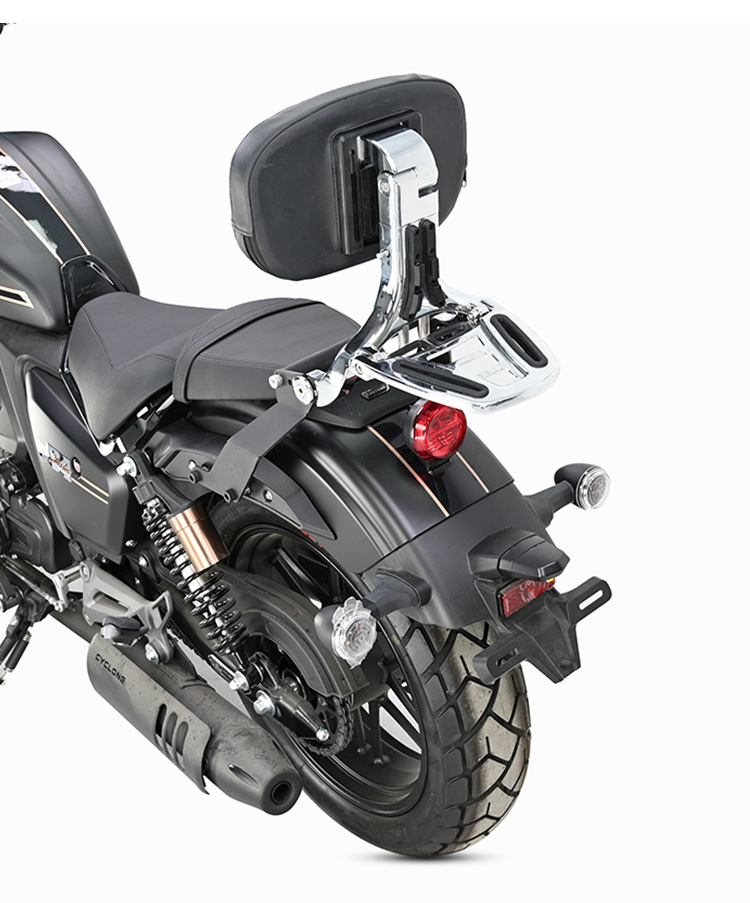 Muscle car Wolf applicable to saikelon RA401 multi-function folding backrest adjustable backrest modified tail shelf tail