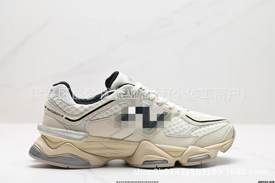 Zapatos Putian transfronterizos nb9060 amortiguador universal zapatos de papá aumentaron la altura transpirable de suela gruesa pareja zapatos deportivos casuales