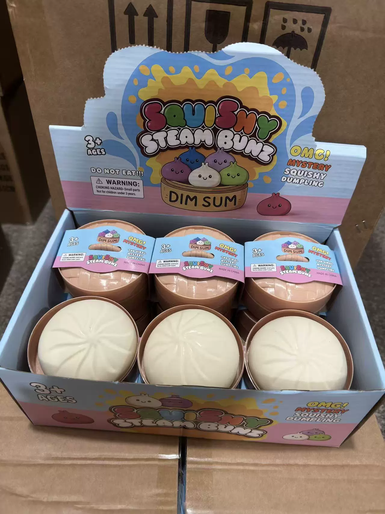 Realistic Squishy Toy (TPR) — Simulation Bun & Decompression Slime, Assorted 5–10 cm