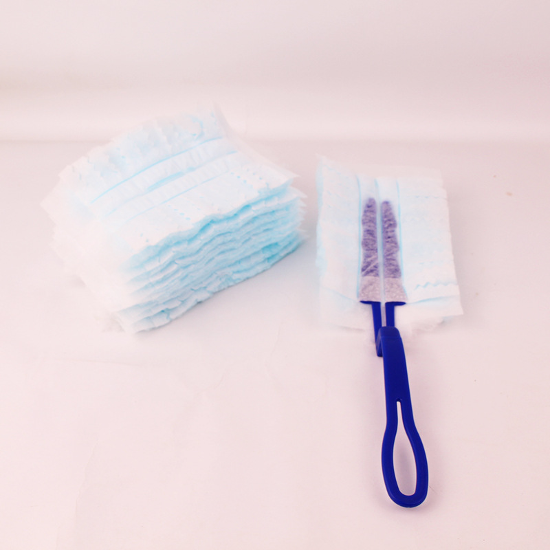 Disposable electrostatic dust duster cloth replacement head desktop cleaning dust duster for home and car retractable pole dust duster head