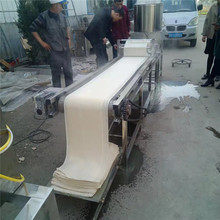 制作千张豆腐皮的新型机器 3米半双层干豆腐机 免费上门规划厂房