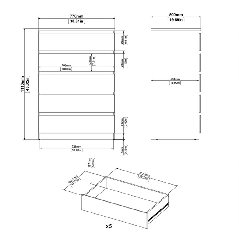 Sencillo simple de cajones dormitorio gabinete de almacenamiento gabinete sala de estar simple multifuncional