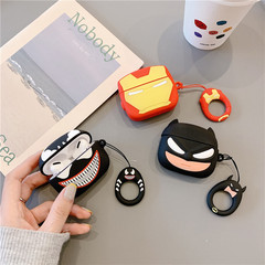 アイアンマン立体シェル バットマン airpods Pro3 Apple Bluetoothイヤホンケース 2/4世代対応 保護カバー