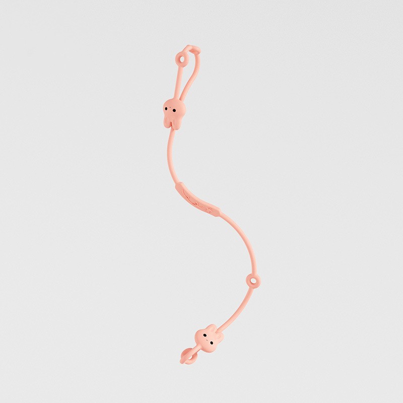 Rabbit Silicone Chain-Pink