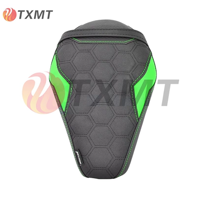 Suitable for the 25-26 new Kawasaki | Motorcycle cushion - rear-seat-cushion-honeycomb-style-green-original-seat-height