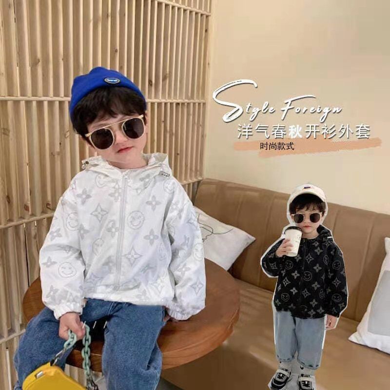 Boys jacket spring and autumn 2021 new s...