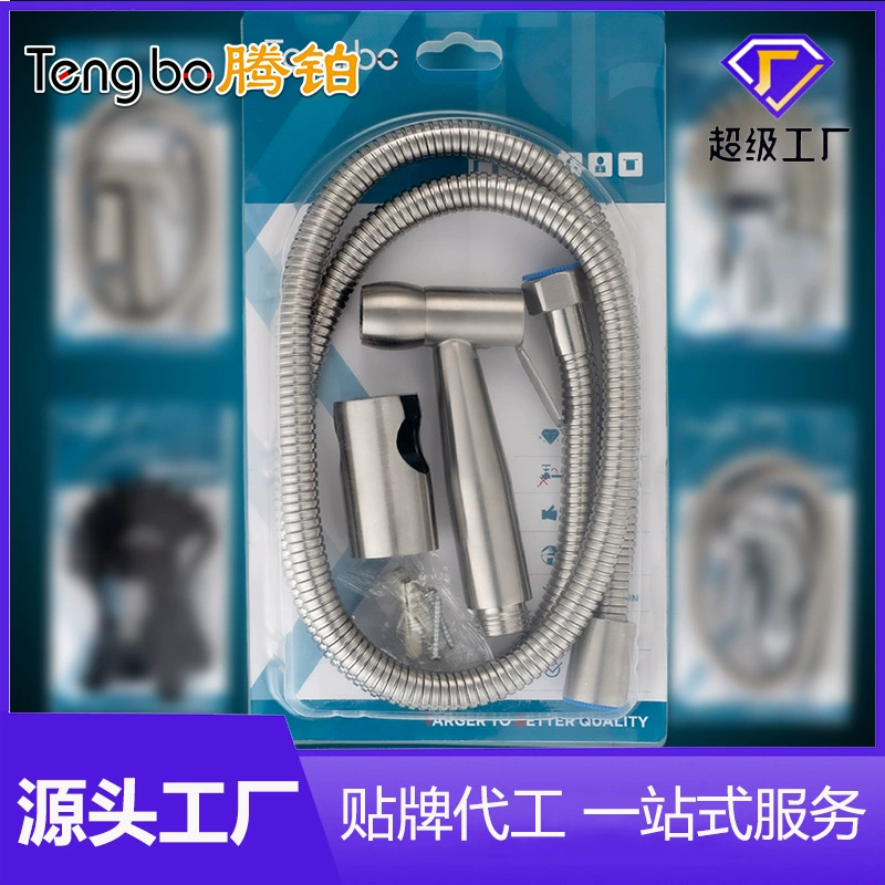 Набор для биде из нержавеющей стали 304 для внешней торговли, распылитель для унитаза под высоким давлением, ручной душ для ванной комнаты