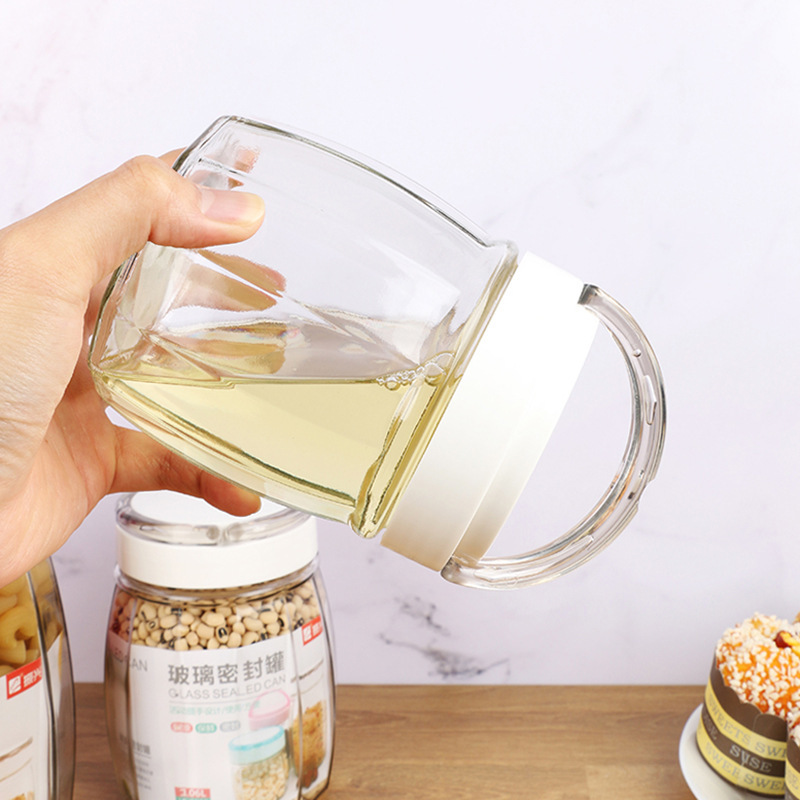 Sealed Cans,Food-grade Glass Jars,White Sugar Bottles,Transparent Small Tea Cans,Coffee Beans,Grain Storage Containers