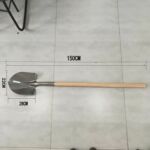 榉木木柄锹挖土园林园艺手工钢锹钢铲户外重型铁锹S518L shovel