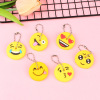 Cartoon car keys PVC from soft rubber, protective case, Birthday gift, wholesale